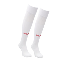 24-25AC Milan football socks stockings home game sports socks towel bottom second away game adults and children