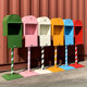 ກ່ອງຈົດຫມາຍຂ່າວເອີຣົບ retro ທາດເຫຼັກກ່ອງຫນັງສືພິມປ້າຍ courtyard ຕົບແຕ່ງພື້ນໄມ້ປະດັບປະດັບແບບອຸດສາຫະກໍາການຖ່າຍຮູບ props mailbox