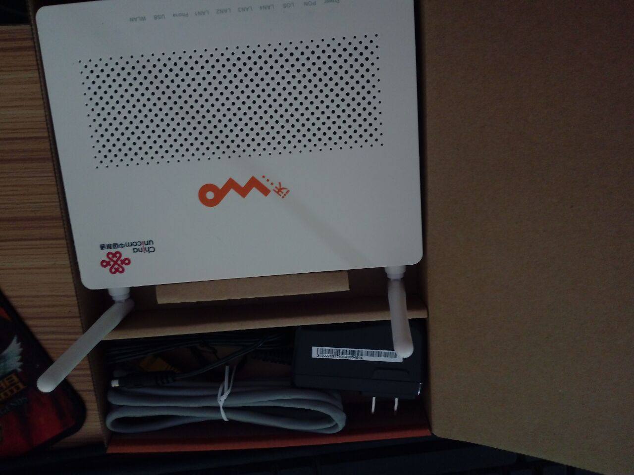 The new Huawei 8347R HG8545M GPON Unicom fiber cat wireless dual antenna with routing WIFI recovery