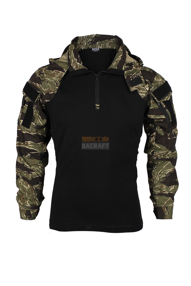 TRN] BACRAFT TABBY camouflage assault SP2 VERSION TACTICAL top COMBAT suit SPRING AND autumn shirt THIN SECTION