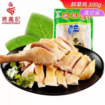 Jiang fengji drunken grass chicken salty braised delicatessen 300g