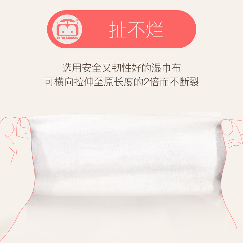 Youyou Ma Wei em bé lau tay cho trẻ sơ sinh đặc biệt làm sạch mông ướt khăn ướt 80 bơm có nắp * 3 gói - Khăn ướt khăn ướt huggies