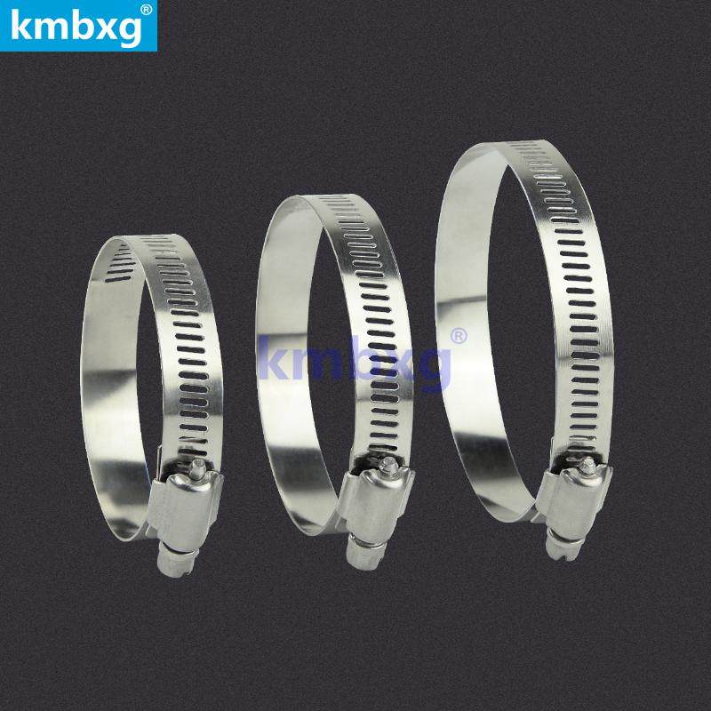 Kemai 304 stainless steel throat hoop tube clamp tube clamp hoop ring water pipe pipe hoop clamp hoop pipe card Chinese and American clamps