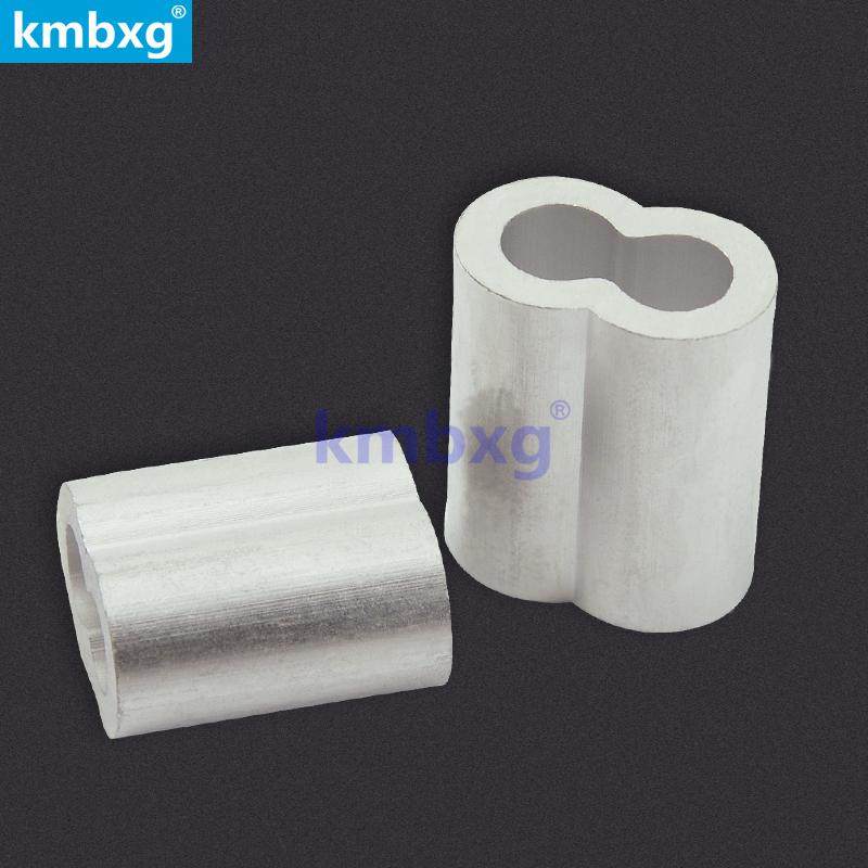 Kosi 8 - word aluminum wire wire wire rope aluminum card lock aluminum joint double clamp