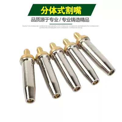 Fine separate stainless steel G07-30 type cutting nozzle propane cutting nozzle cutting gun welding gun plum blossom gun nozzle national standard
