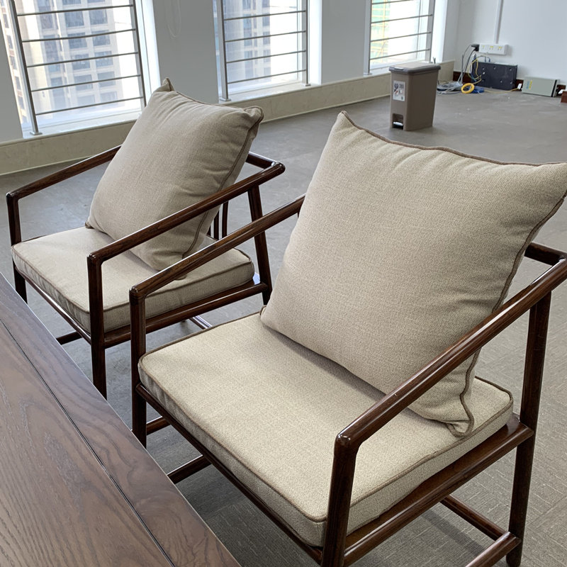 Latex Coconut Palm Red Wooden Chair Mat made in Chinese style Chair Officer Hat Tea Chair Cushion Solid Wood Sofa Cushion Too a chair cushion