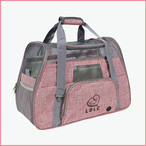 Cat bag Portable large capacity take-away canvas cat bag Crossbody cat bag Pet bag Summer dog out carrying bag