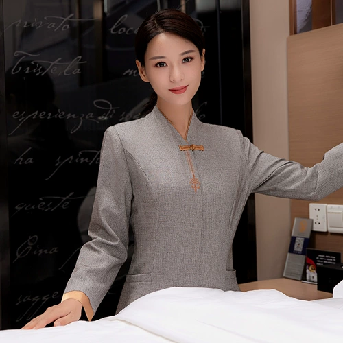 Уборка для уборки длинная -Отец -официант гостиничный номер Pa Worker Sport Combinit