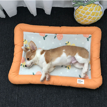 Pet dog mat mat Ice Silk Nest cat summer ice mat cooling cold bite resistant nest cat den small and medium sleeping mat summer daily necessities