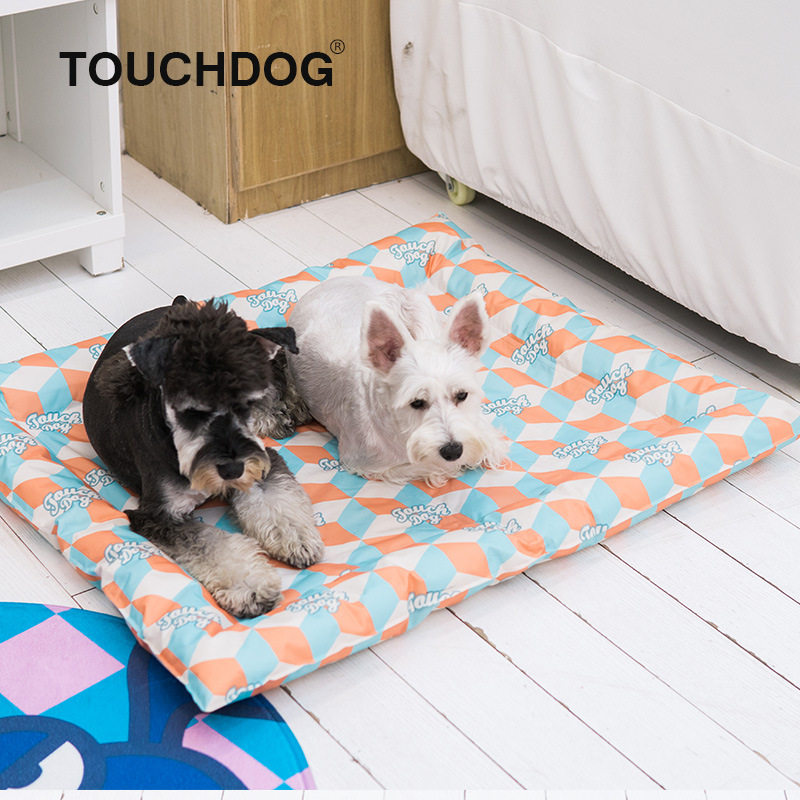 It's pets ice mat summer cool mat dog cool mat summer dog mat ice mat gel teddy gold wool resistant to cooling mat