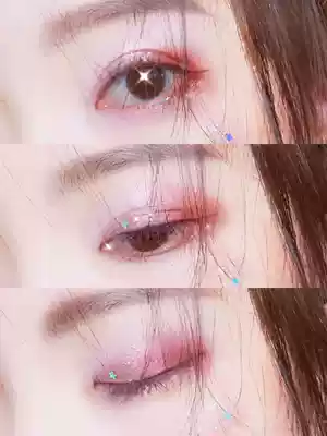 Perfect diary nine-color eye shadow star Rose star matte star Matte Pearlescent earth color beginner female student parity