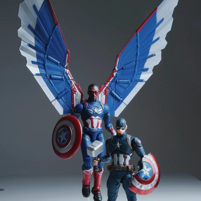 In Stock Hasbro Falcon New Captain America Hawkeye Red Hulk Articulated 6inch Action Figures In Stock Hasbro Falcon New Captain America Hawkeye Red Hulk Articulated 6inch Action Figures