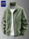 Jacket ຜູ້ຊາຍໃນລະດູໃບໄມ້ປົ່ງແລະດູໃບໄມ້ລົ່ນຂອງຜູ້ຊາຍແບບບາງໆແບບກະທັດຮັດແບບກະທັນຫັນຢືນເຖິງຄໍກິລາ jacket windproof windproof ເປືອກຫຸ້ມນອກອ່ອນ breathable
