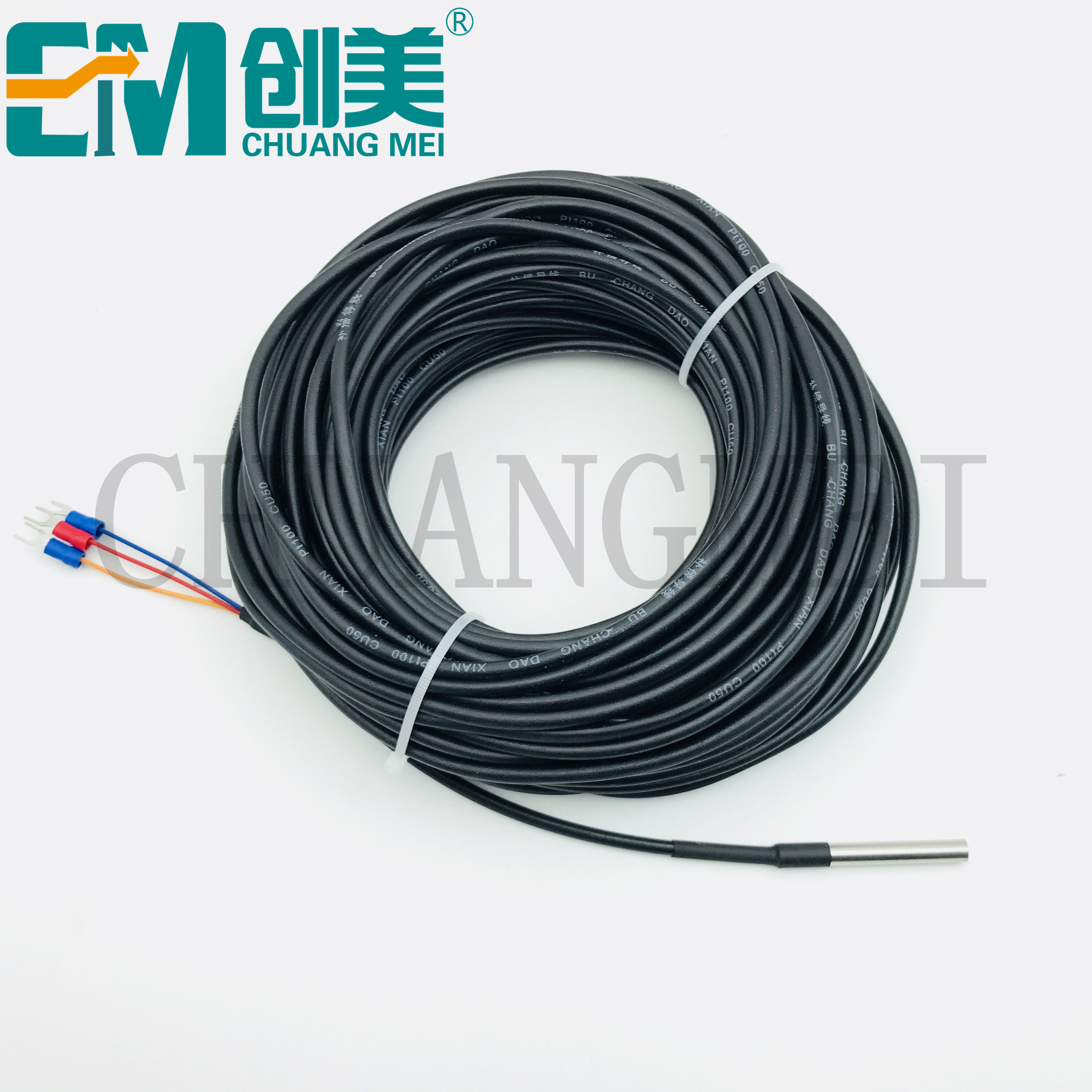Breeding drying equipment hot stove special sensor CU50 room temperature line furnace NTC temperature probe heating and drying