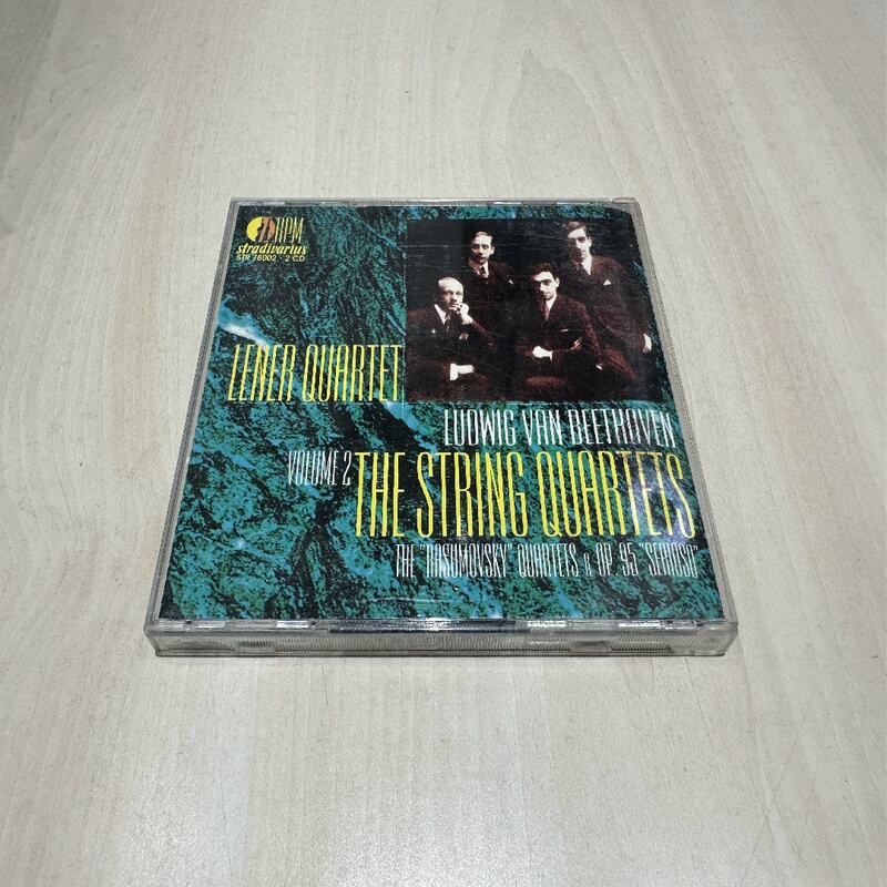 Beethoven's "7/8/9/11 String Quartet" Lener Quartet Performs 26 Years of Stradivarius Music 2Cd
