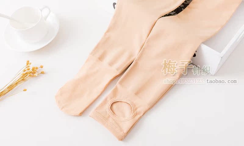 Chener mùa thu và mùa đông dày và mỏng bếp vớ vớ vớ micro áp lực cơ sở romper vớ nữ chân vớ 8855 9955 tất đẹp