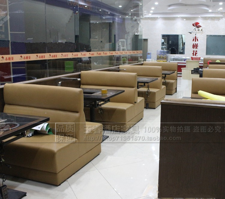 Chủ thẻ Thẻ thức ăn phương Tây cà phê khách sạn ghế sofa bàn trà bàn trà sữa bàn tây bàn ghế nhà hàng lẩu - FnB Furniture