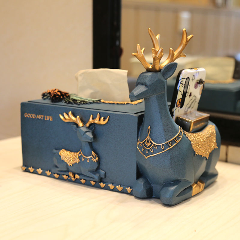 23 New Nordic minimal paper cartridge light luxury tissue box creative living room household drawing box remote control box