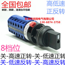 Woodworking machinery pole-changing milling conveyor switch feeder speed control switch LW28-20I8305 6