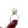 DIY жемчужные аксессуары серебро 925 пробы craft pearl ring пустой держатель золотое серебряное кольцо держатель с круглыми бусинами 7-10 мм mini 4