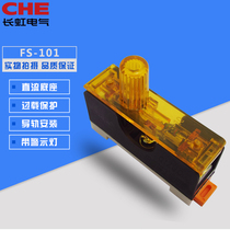 Long iridescent FS-101 6A 12V 12V 24V fuse seat fuse holder with lamp display full copper