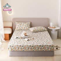 Retro hipster cotton wash cotton sheets Japanese cotton small floral single bed hats ultra-thin breathable bedspread
