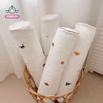 Baby bed seam bedside anti-collision strip childrens cylindrical long pillow side sleep clip leg pillow baby comfort pillow