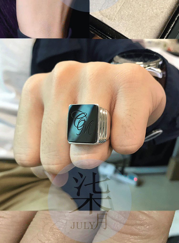 Bague homme en Argenterie - Ref 3089370 Image 16