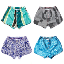 Stagents Retro Couple Cotton Four Corner Underpants Men and Women Home Pants Breaking Size Special Alo Pants Plus Size