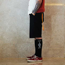 Stagents original cotton F* * K middle finger street tube socks Skateboard socks Non-towel socks