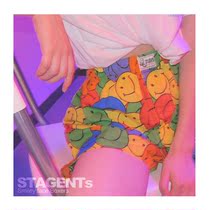 Stagents classic cotton Smiley face printed pajamas four corners panties Happy Smile couple large size Aro pants