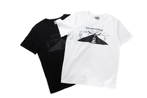 Stagents ORIGINAL design-ORIGINAL cotton locomotive print round neck short sleeve bottomed T-shirt