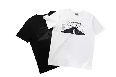 Stagents ORIGINAL design-ORIGINAL cotton locomotive print round neck short sleeve bottomed T-shirt