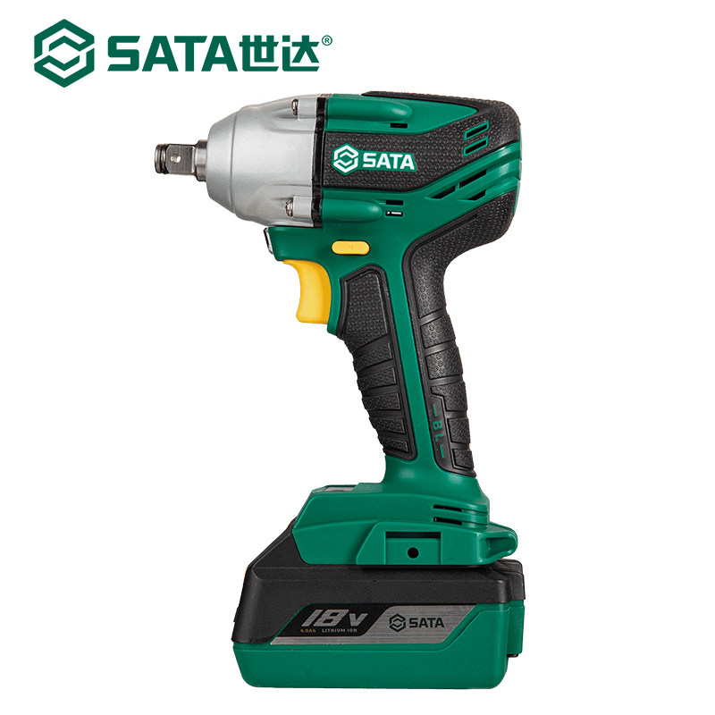 Seda Electric Screwdriver Lithium Electric Shock Wrench 18V Brushless Pneumatic Wrench Steam Repair Rack Subwork Charging Pneumatic Wrench 05818C