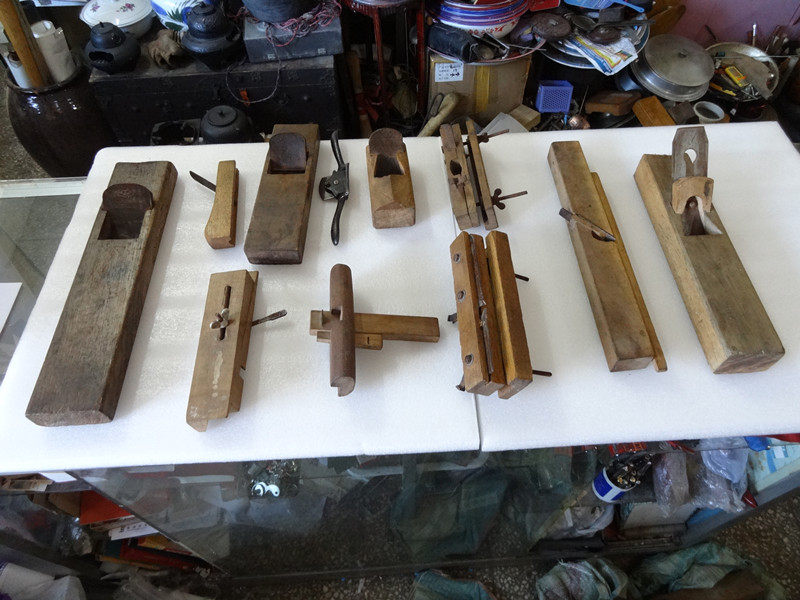 Antique Collection Boutique Old Hard Wood Planter Woodworking Tools Wood Art Wood 11 