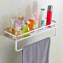 Toilet storage rack non-perforated wall towel rack bathroom wash table shake sound same storage rack