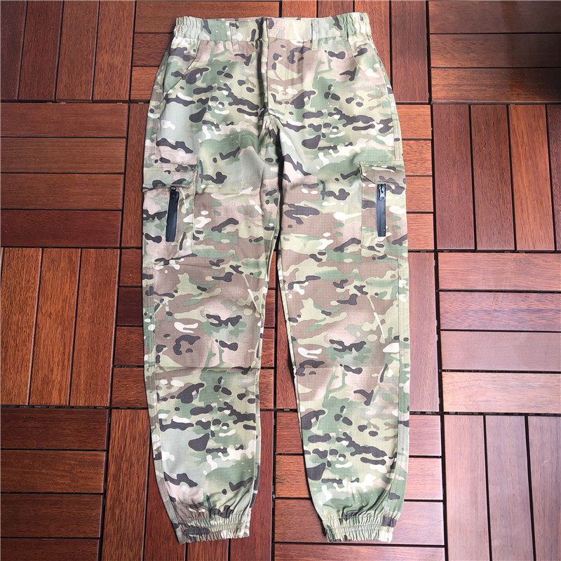 All terrain color MC multi - terrain CP color casual working clothes small beam pants functional pants multi - pocket loose