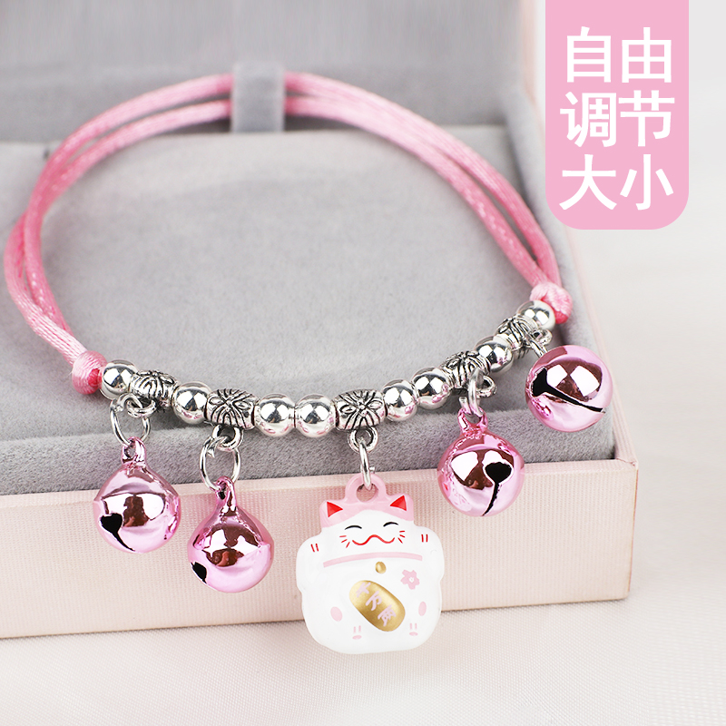 Adjustable for small and medium dog teddy puppets Cat Pets Kitty Dogs Cartoon Bell Neckline Neckline Infant Cat Ornaments