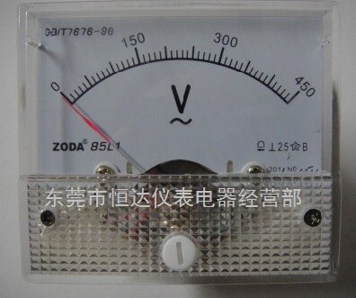 ZODA mounted board meter 85L1-A V 30A 50A pointer AC ammeter voltmeter full specifications