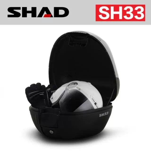 SHAD 夏德 SH33 hộp đuôi xe tay ga Maverick N1 N1S bão đuôi hộp bắp chân M + thân cây - Xe gắn máy phía sau hộp