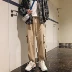 Hồng Kông phong cách bf đẹp trai quần âu xu hướng mùa thu lỏng quần yếm phiên bản Hàn Quốc của sinh viên hoang dã thương hiệu quần ống chân nam quan ao nam Quần làm việc