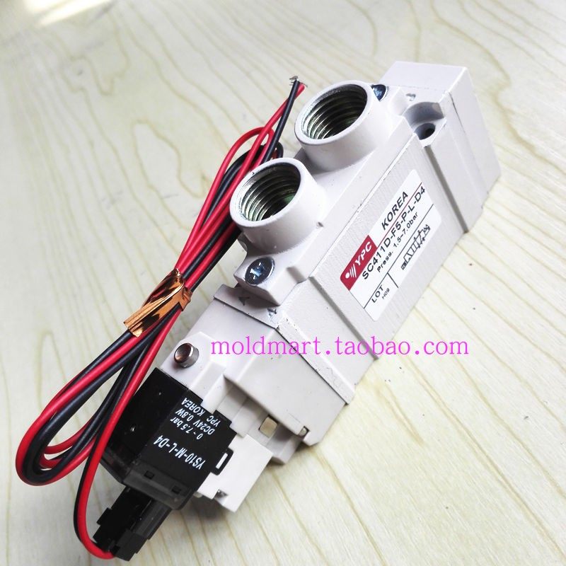 YPC solenoid valve SC411D-F5-P-L-D4 Korea original YS10-M-L-D4 coil DC24V
