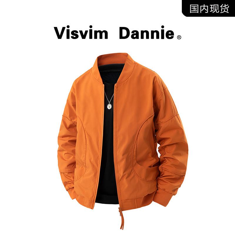 [Brand Clearance Sale] Visvim Dannie Spring and Autumn Plus Size Baseball Collar High Street Jacket for Men