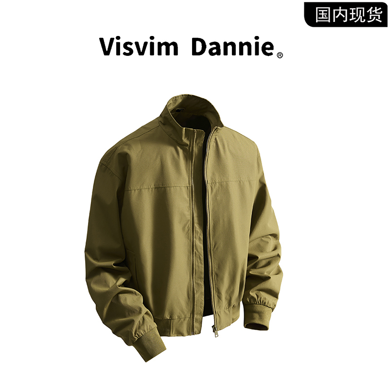 [Brand Clearance] Visvim Dannie New Spring and Autumn Stand-Up Collar Jacket Couple's Coat for Men