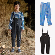30 natural fish paved fish and kidds aw19 male and female child casual striped pants recommend summer new