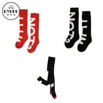 Ran fish shop childrens stocking socks letter organic cotton leisure summer New