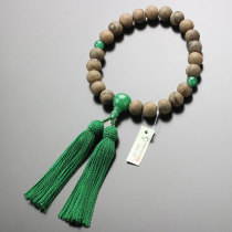 Japan makes Siam persimmon wood Indian emerald bracelet men and women use Buddha Pearl Beads Hand Strings