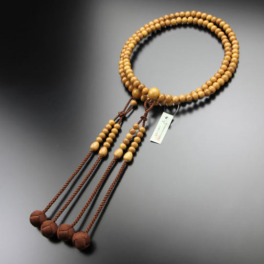 Plum tree 108 beads bracelet plum wood