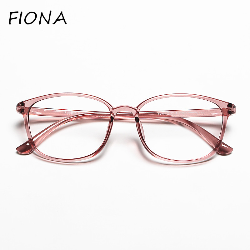 Net Red When Season New Products Ultralight TR90 Transparent Frame Eyeframes Woman SOUTH KOREA RETRO FIT MYOPIA SPECTACLE FRAME ANTI-BLUE LIGHT