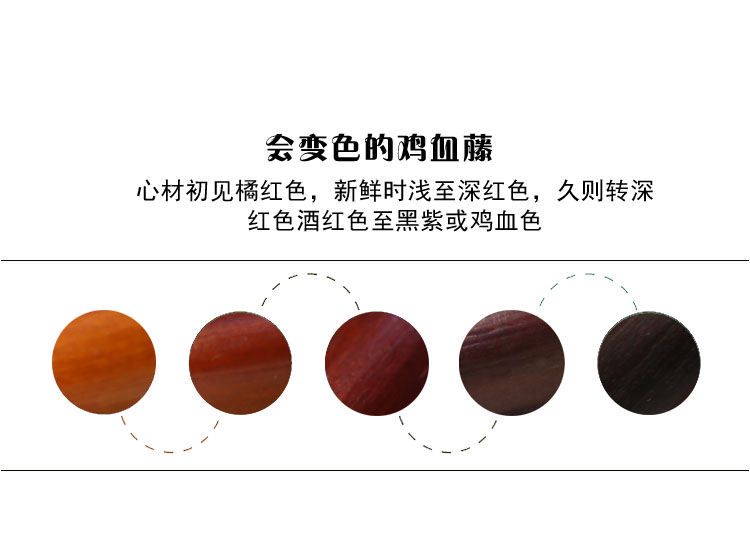 4-5mm dây leo nhỏ tinh tế Spatholobus vòng đeo tay các cặp vợ chồng không có phần nam Tây Tạng dây đeo tay nữ trang sức không có phần vòng tay dw chính hãng